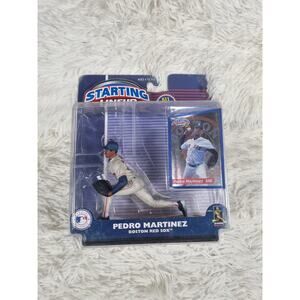 Boston Red Sox Pedro Martinez Starting Lineup 2 Action Figure MLB Baseball 2001